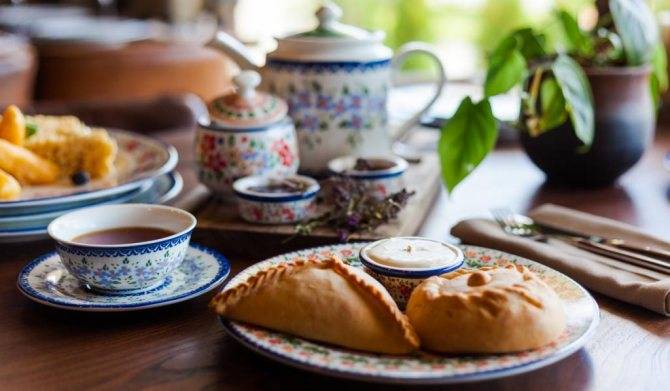 Рецепты татарского чая с молоком или маслом