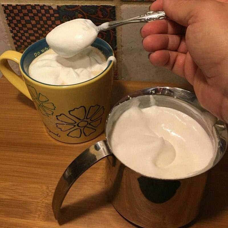 Как взбить молоко для капучино