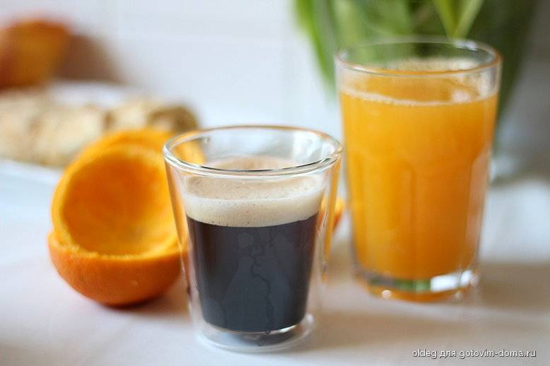 Как приготовить дома кофе с апельсином