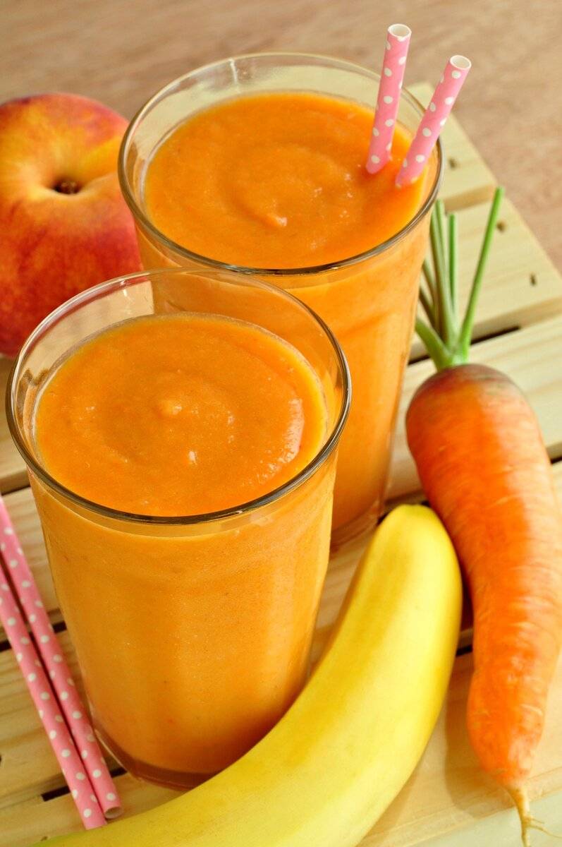 Морковный смузи – легкий и питательный напиток