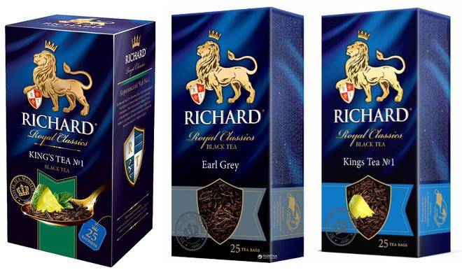 История бренда чая richard, ассортимент, отзывы. история бренда чая richard, ассортимент, отзывы сколько стоит чай richard