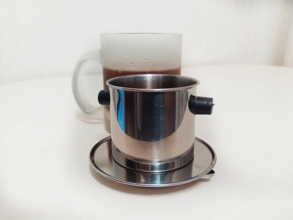 Как заварить кофе по-вьетнамски в фине
