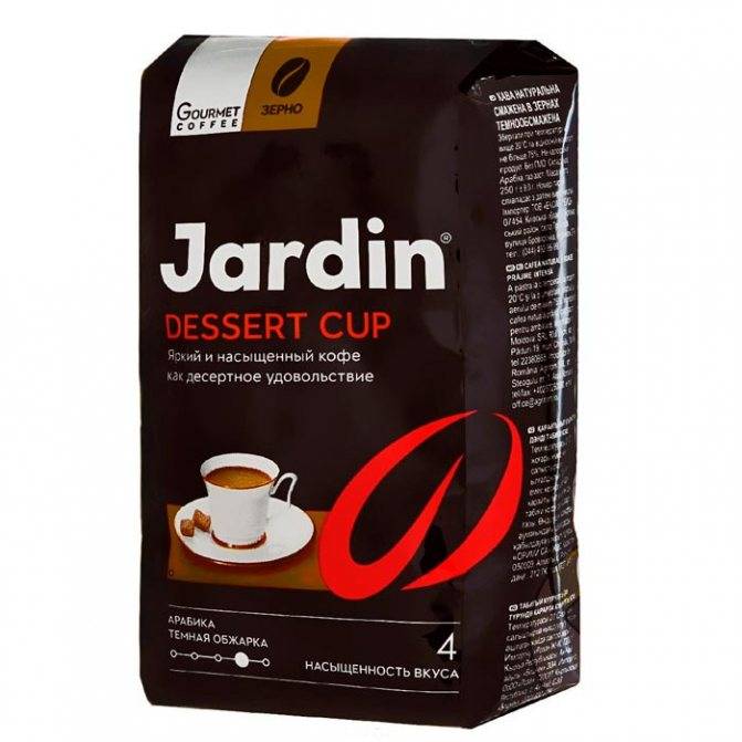 Какие бывают виды кофе Жардин