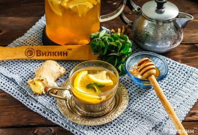 Имбирный чай с медом и лимоном: рецепты, полезные свойства