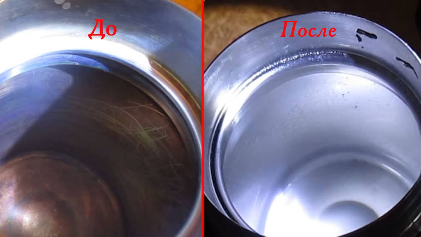 Как почистить термос от чайного налета внутри: методы очищения