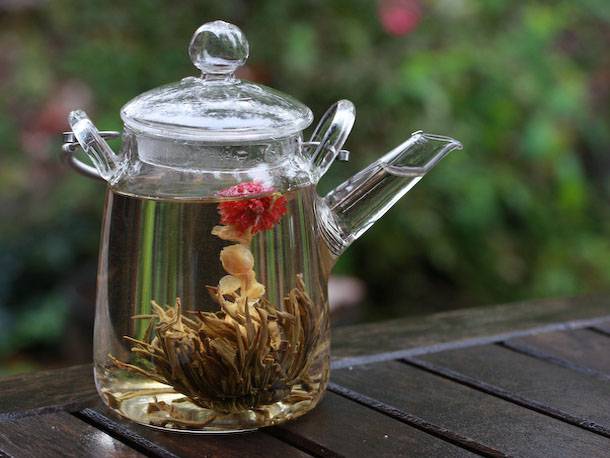 Китайский связанный чай (цветочный): что это, польза для привлекательности