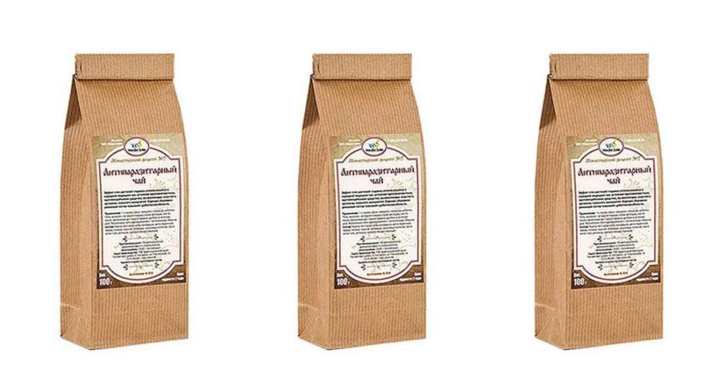 Монастырский чай от паразитов