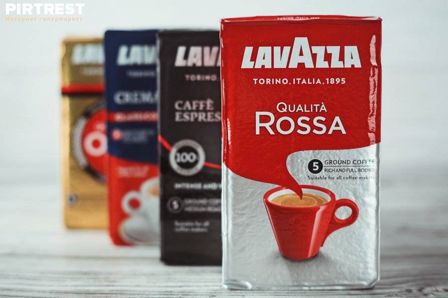 Обзор кофе итальянского бренда lavazza в зернах и молотого для кофемашин — описание и цены