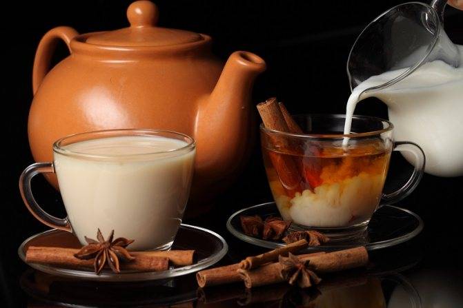 Чай с молоком – вкусный и полезный «коктейль»
