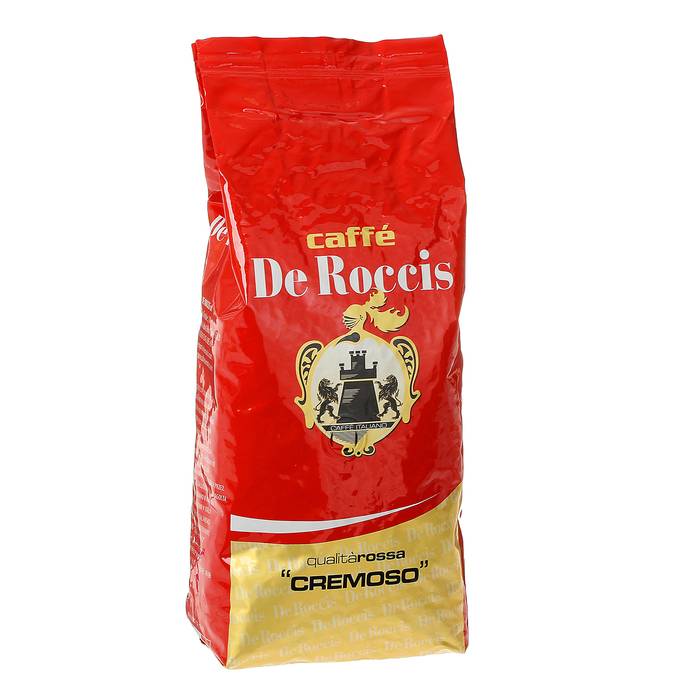 Кофе де росси (de roccis): описание, история и виды марки