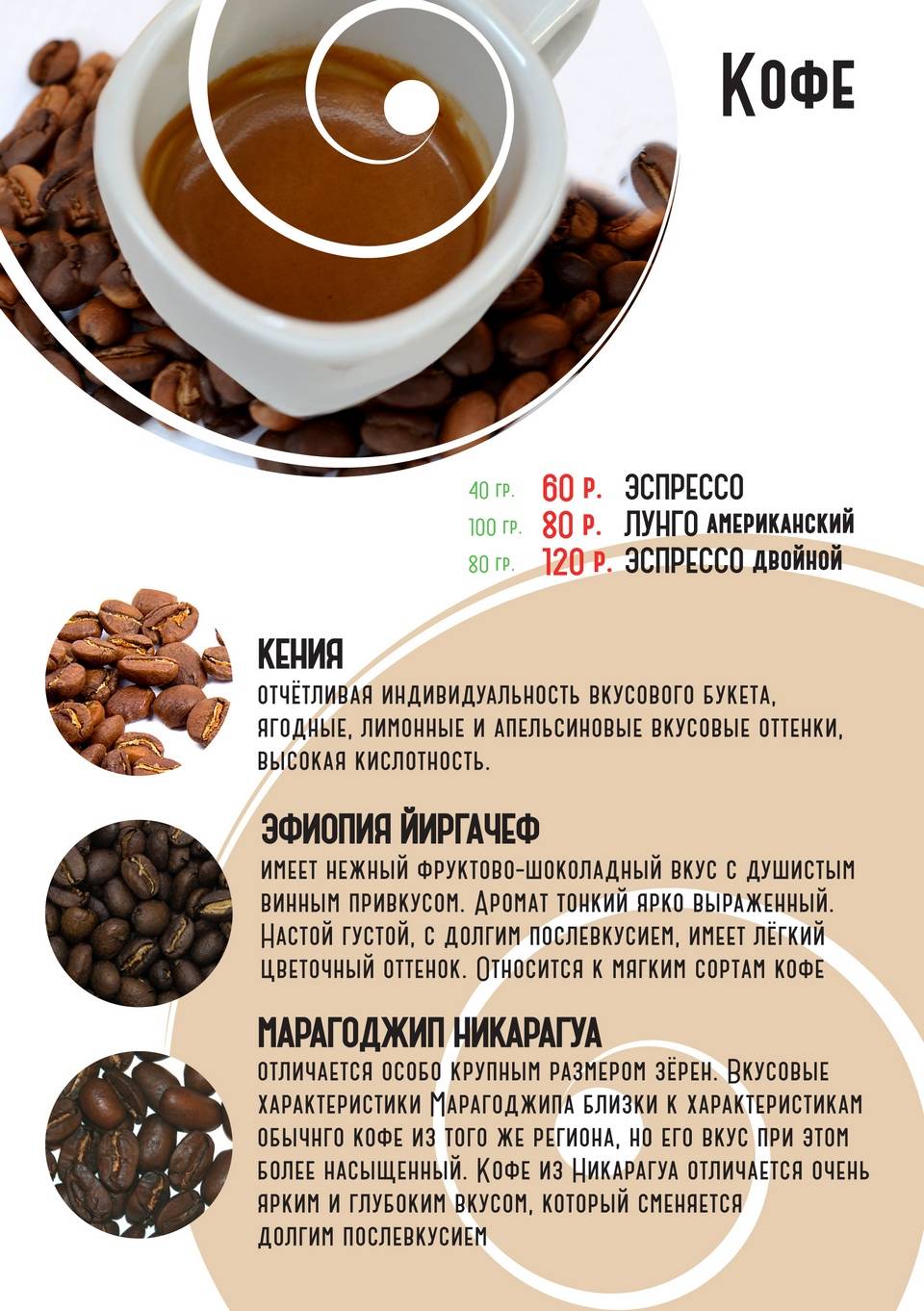 Рецепт молотого кофе. Популярные напитки из кофе. Карта напитков кофе. Рецепты кофе. Грамм кофе на эспрессо.