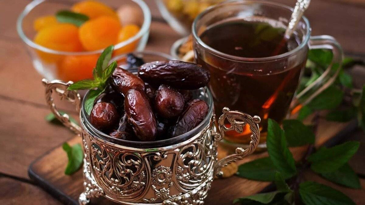 Чай и отвар из фиников