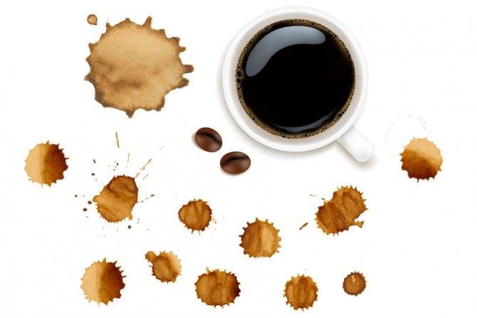 Чем вывести кофе – проверенные методы отстирать пятно