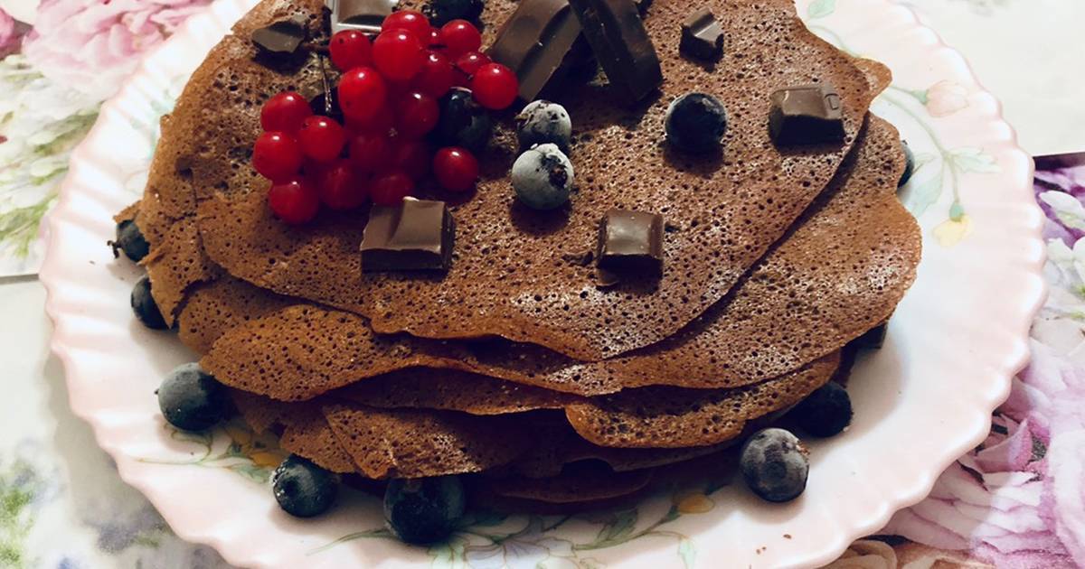 Шоколадные блинчики - 335 рецептов: блины | foodini