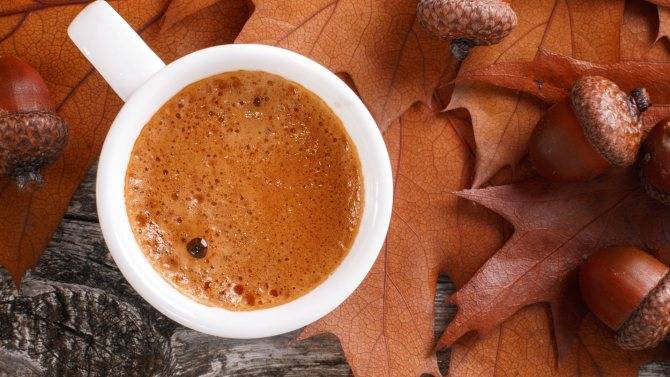 3 лучших рецепта кофе из желудей: польза и вред