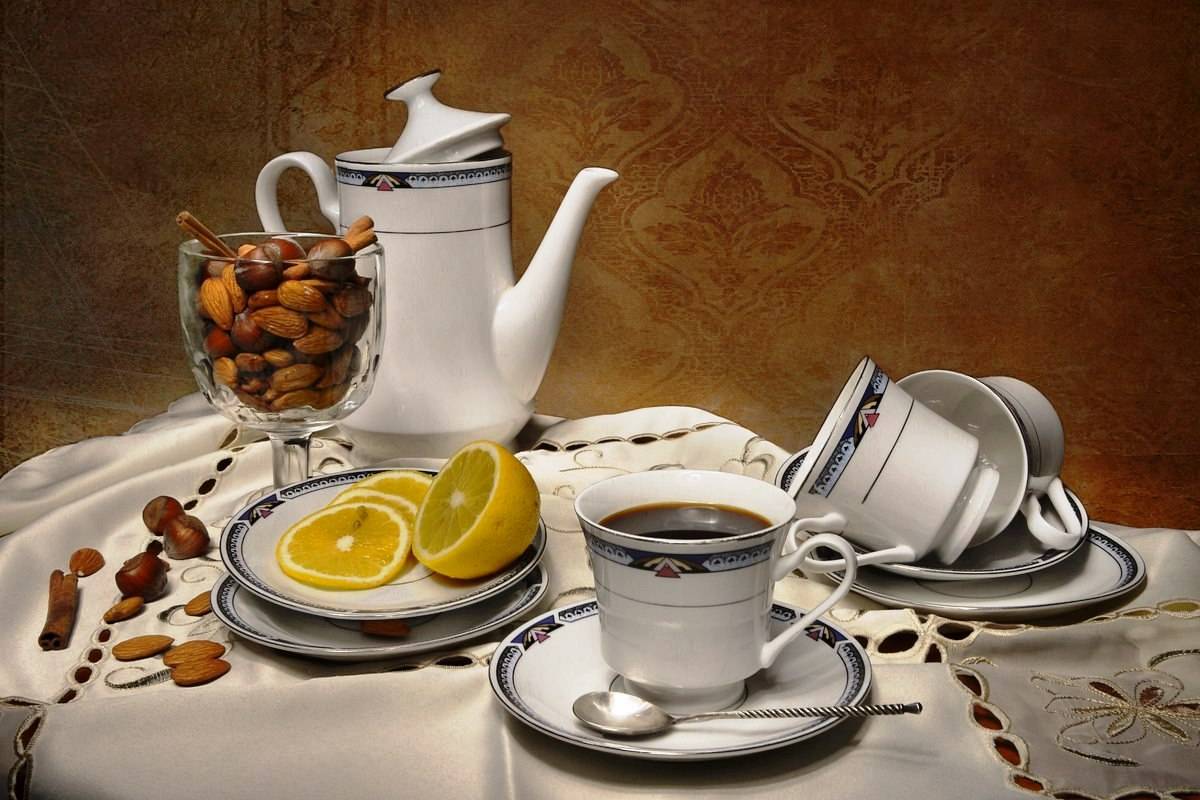 Кофе с лимоном