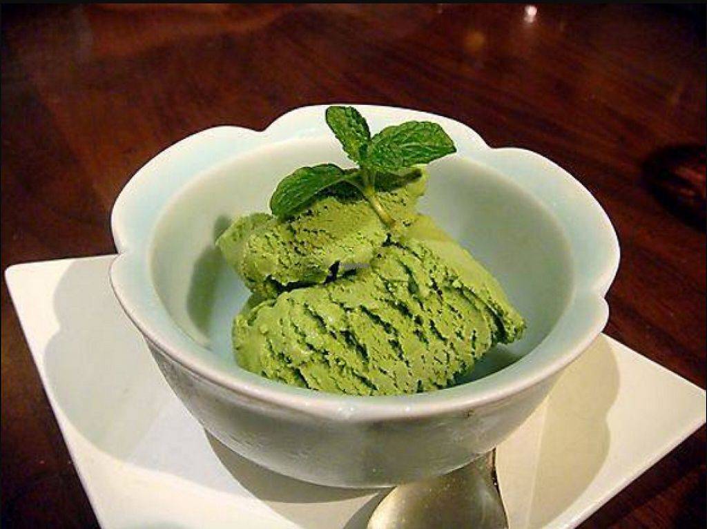Мороженое из зеленого чая с мятой и корицей как у мамы — очень вкусно по-домашнему