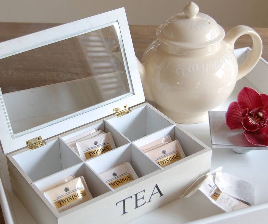 Коробки для чая