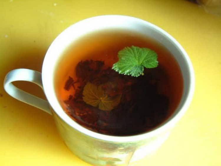 Ферментированный чай из листьев малины