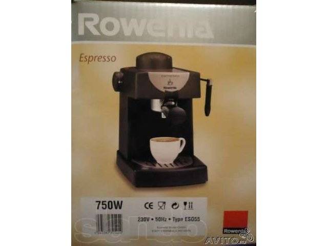 Кофемашина для эспрессо rowenta еs 620020 / приборы / моднонемодно.ру