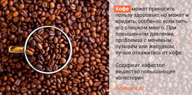 Кофе и холестерин: можно ли пить кофе при повышенном уровне холестерола в крови