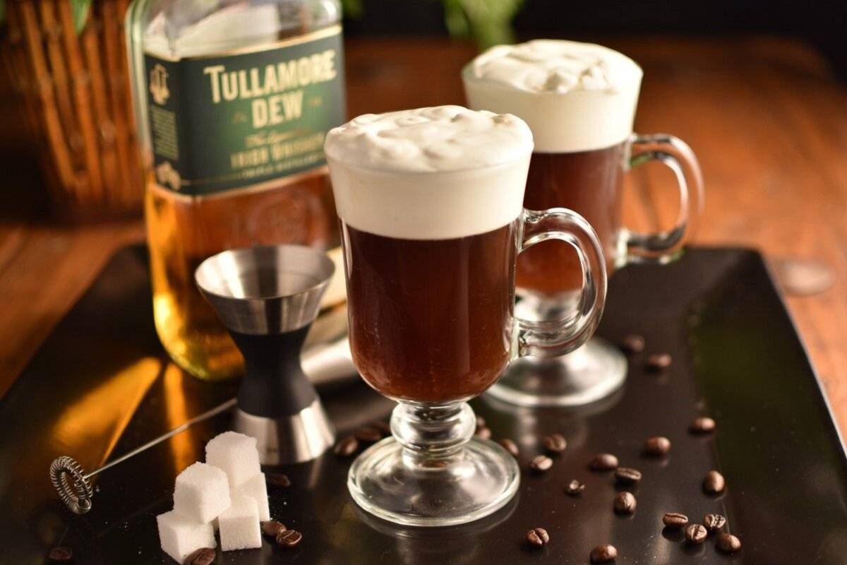 Кофе по ирландски айриш - рецепт с виски и взбитыми сливками