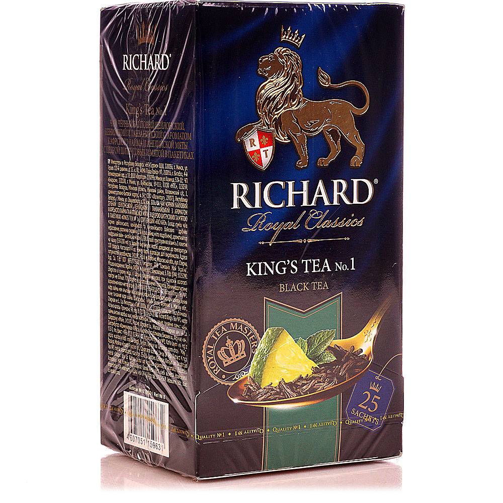 Зеленый чай ричард отзывы. история бренда чая richard, ассортимент, отзывы. сколько стоит чай richard