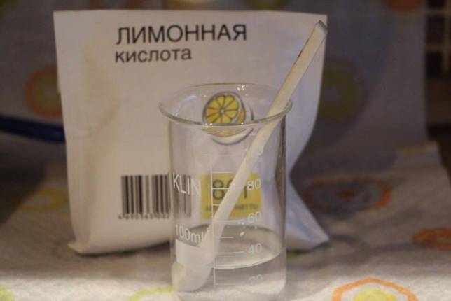 Очистка кофемашины от накипи лимонной кислотой