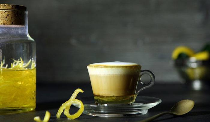 Кофе с лимоном — польза и вред, как называется