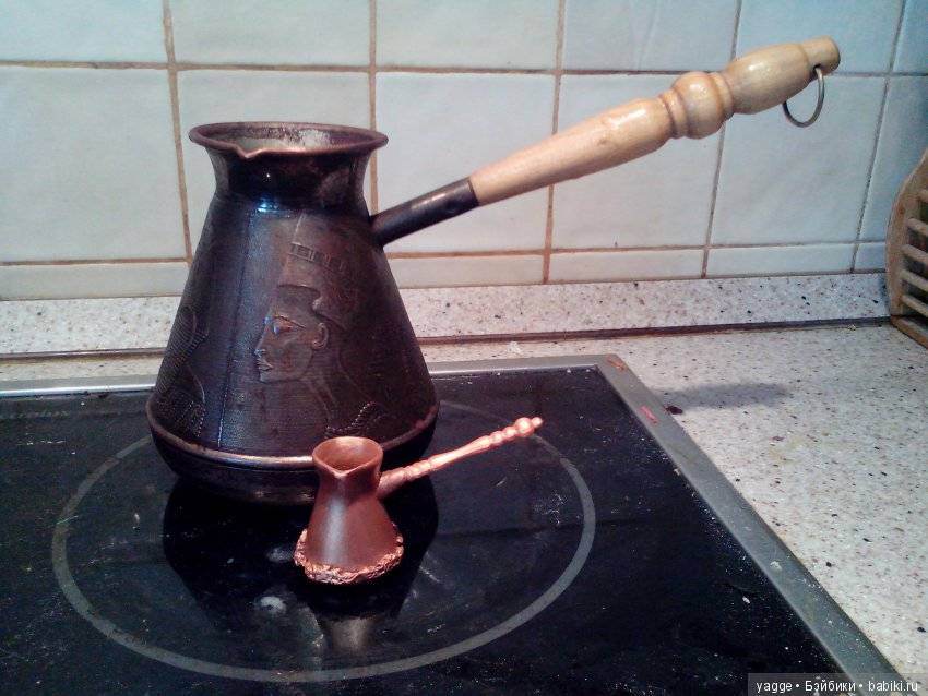 Как отмыть турку от пригоревшего кофе снаружи и внутри