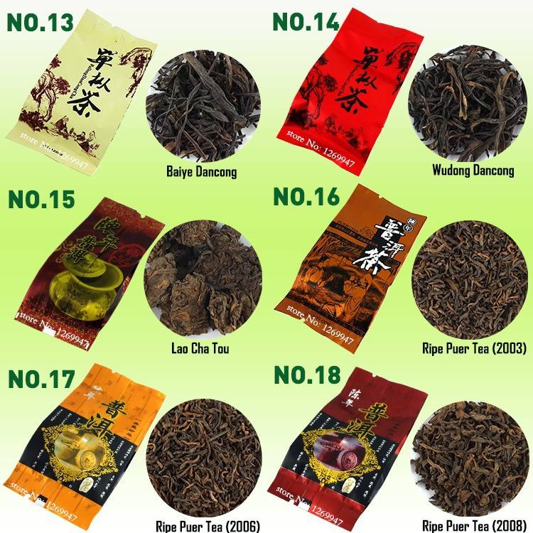 Виды чая – список, свойства и описание чаёв