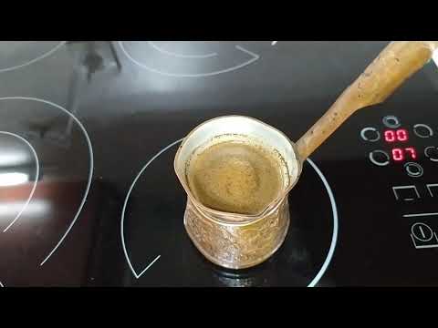 Как варить кофе в турке на плите дома