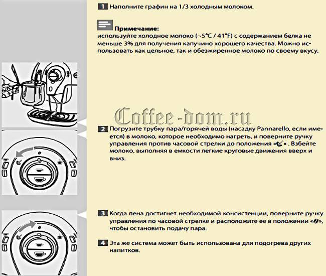 Подробное описание кофемашины Philips Saeco и инструкция по применению