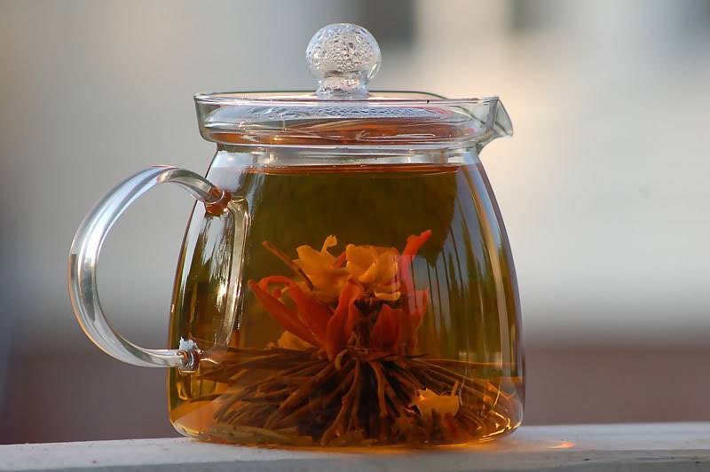 Китайский чай цветок распускается в кипятке название - обзор
