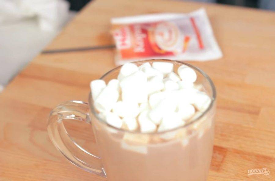 Какао с маршмеллоу – 5 рецептов, как сделать какао с воздушным зефиром