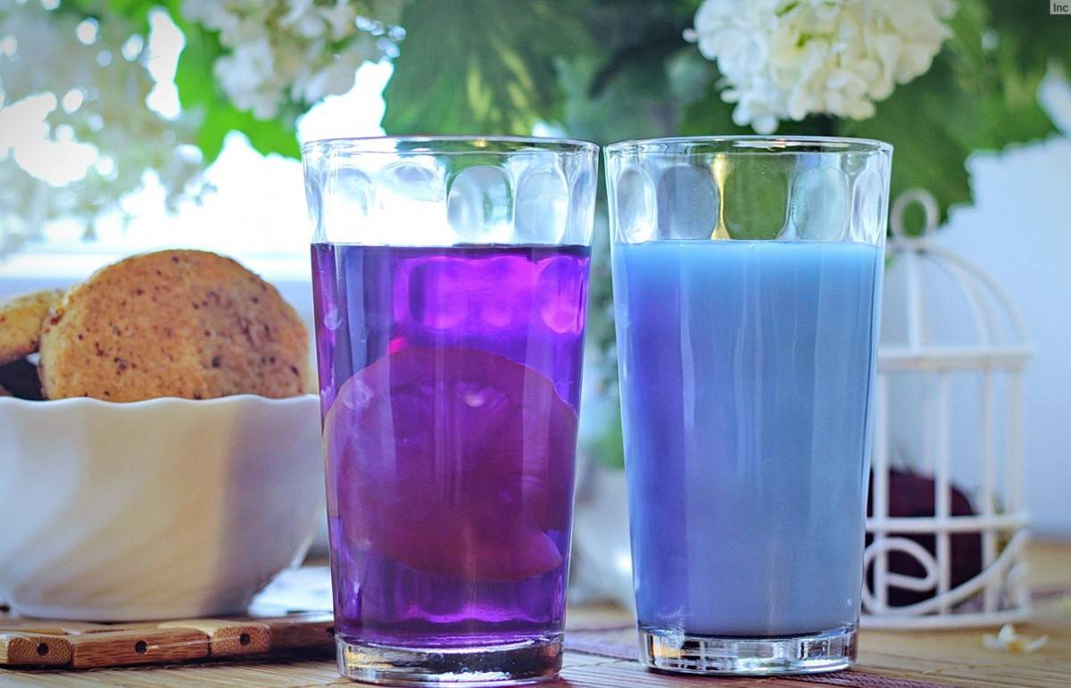 Синий чай Анчан