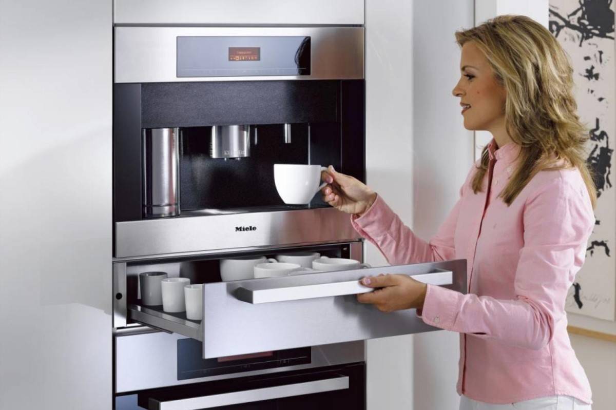 Как выбрать встраиваемую кофемашину для кухни
