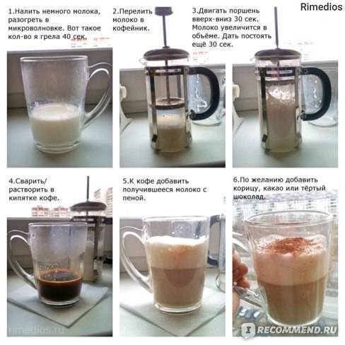 Капучино в домашних условиях без кофемашины: рецепт, пошаговая технология