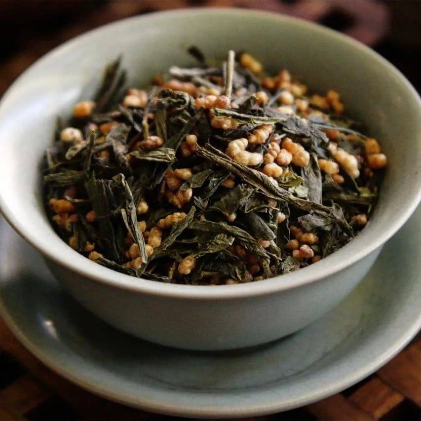Зеленый чай генмайча (гэммайтя) с рисом