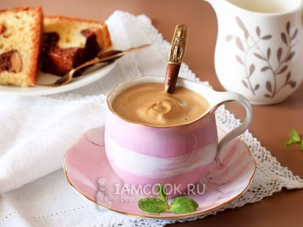 Растворимый кофе с пенкой