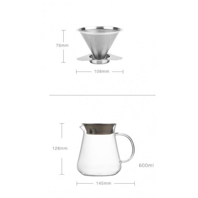 Пуровер для заваривания кофе - чем отличается от харио и кемекса