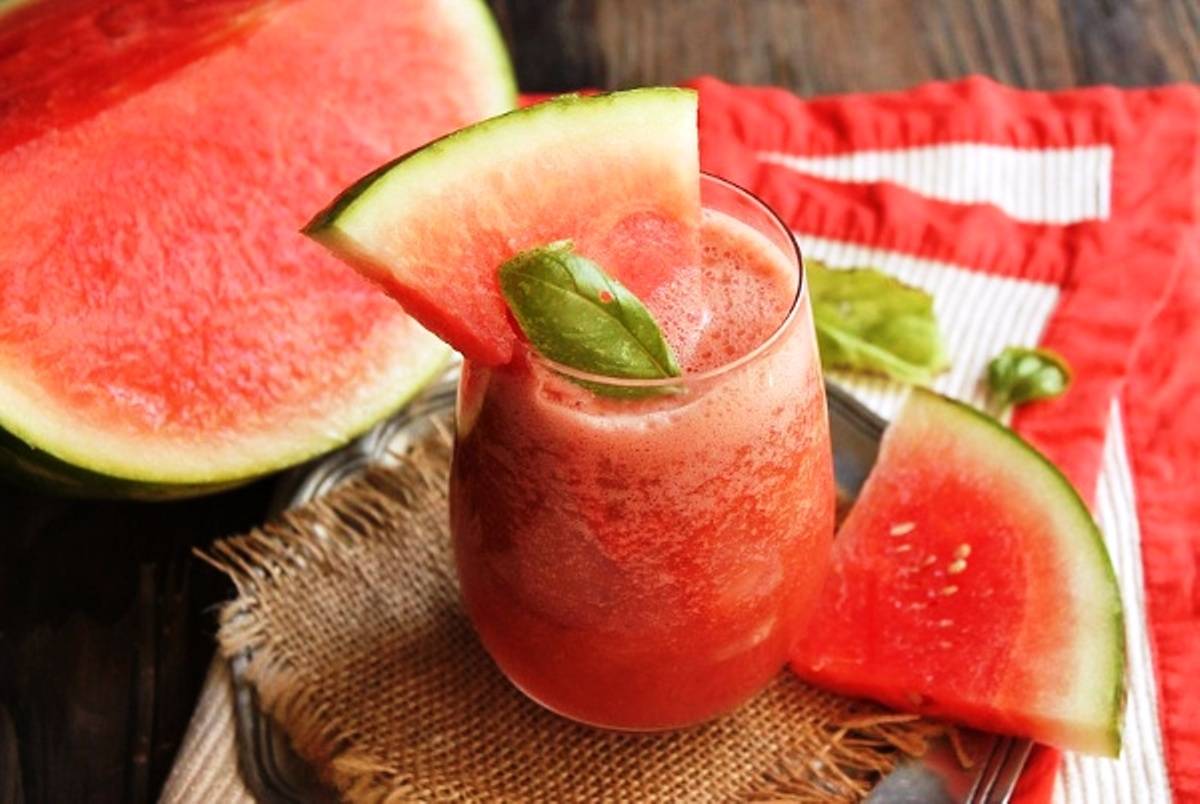 Смузи из арбуза – напиток для жаркого лета
