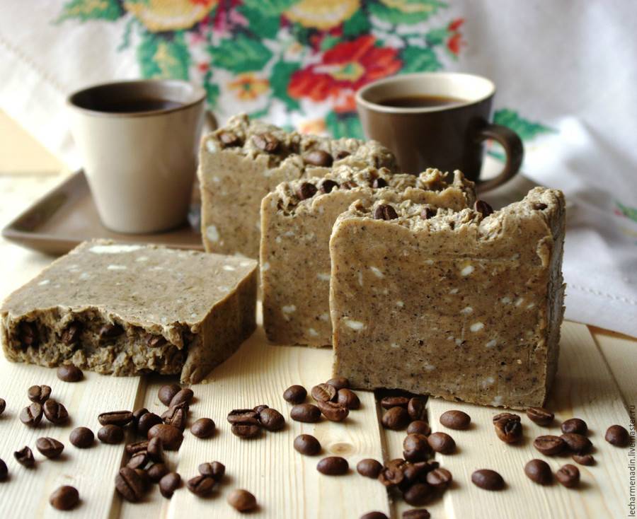Делаем мыло-скраб из кофе в домашних условиях, рецепты, полезные свойства