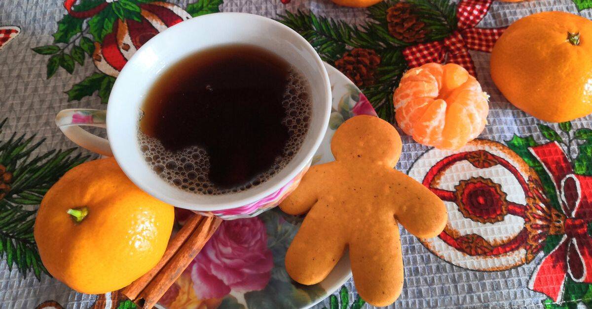Рецепты чая с мандарином и корками фрукта