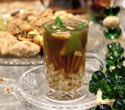Рецепты чая по-тунисски с кедровыми орехами