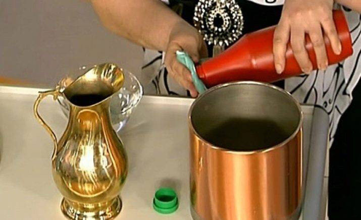 Как почистить медную турку в домашних условиях: сухая чистка и кислоты