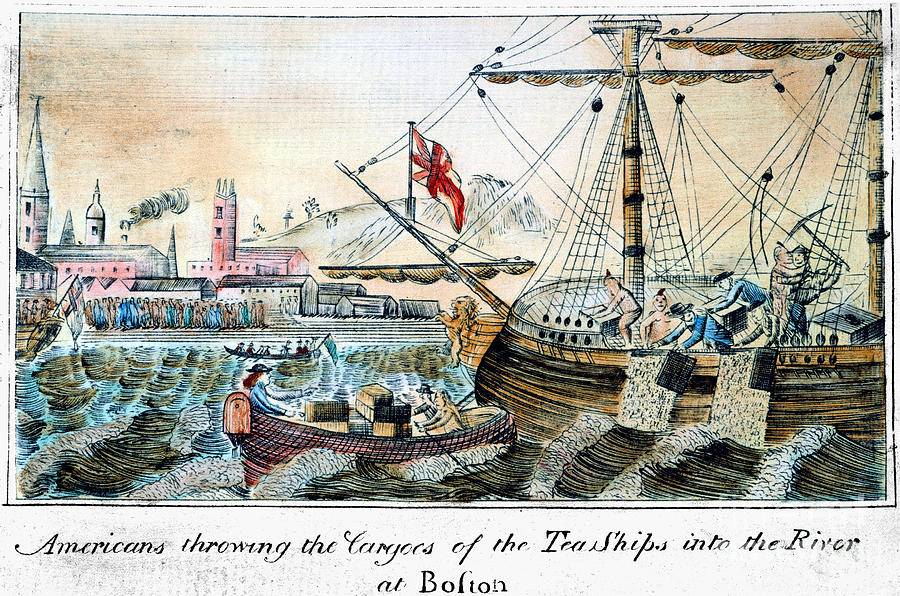 Бостонское чаепитие 1773 года