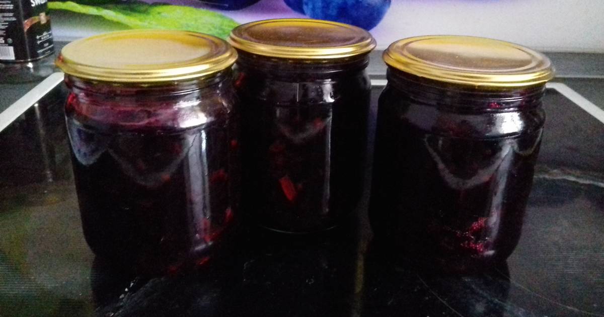 Компот из черноплодки