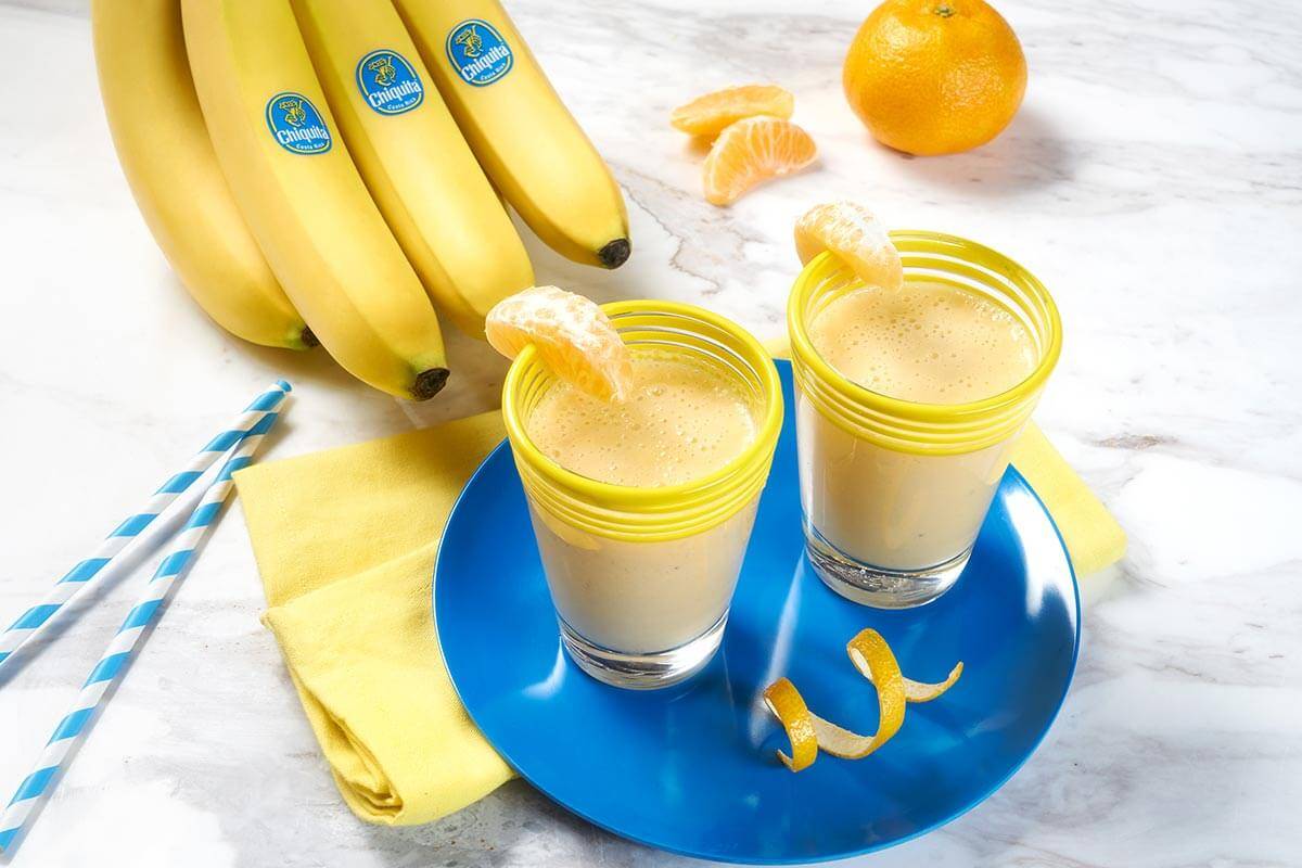 Как сделать банановый смузи по пошаговому рецепту с фото