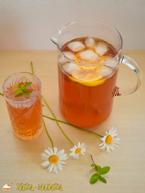 Холодный чай в домашних условиях с лимоном - основные характеристики